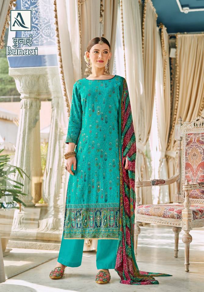 Bunnai By Alok Heavy Viscose Designer Dress Material Wholesale Clothing Suppliers In India
